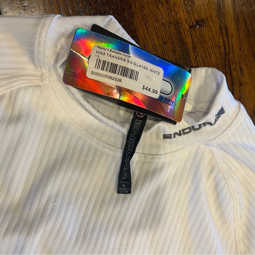 Endura women’s Transrib Base Layer Size Large